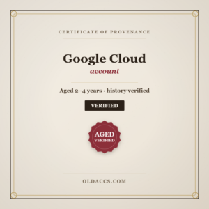 Buy Aged Google Cloud Accounts
