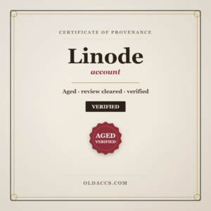 Buy Aged Linode Accounts